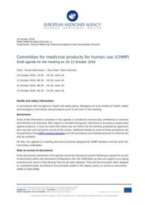 Read more about the article Agenda – CHMP agenda of the 12-15 September 2022 meeting